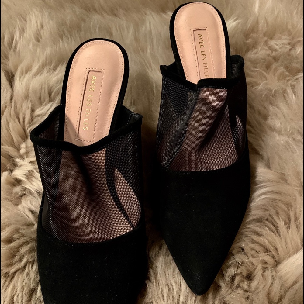 Joelle suede 7 1/2 Mules